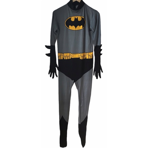 *Sold* Batman 2nd Skin Suit Halloween Costume Adult - Picture 3 of 8
